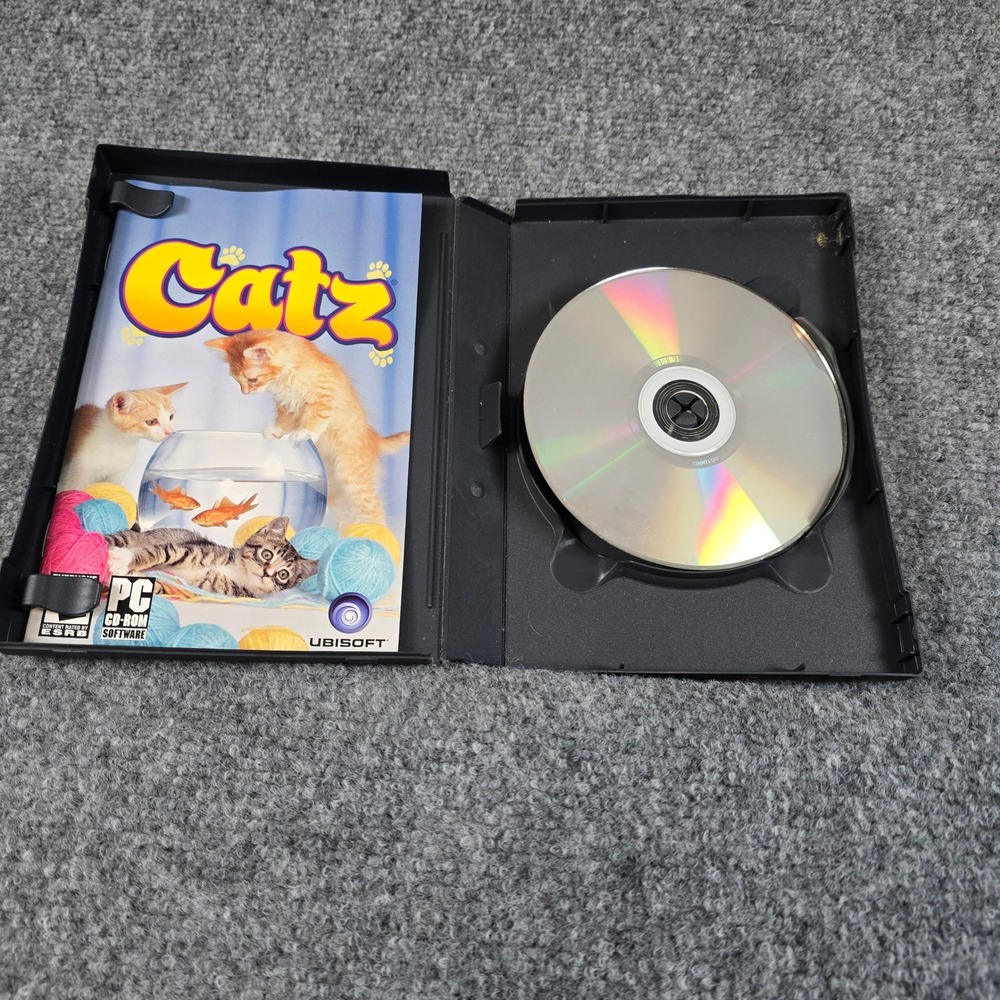 Catz PC CD-ROM Game Virtual Pet Simulation Ubisoft Windows XP - Picture 4 of 4
